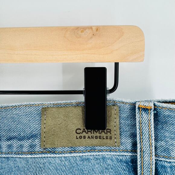 Carmar NWT Distressed Boyfriend Straight Leg Jeans Cotton Denim Size 29 - Picture 4 of 9